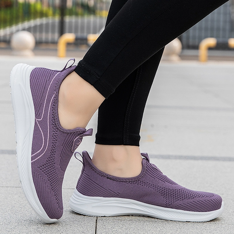 New Model Factory Export Light Weight Mesh Cheap Wholesale Sports Summer Shoes Men 2022 Slip-on