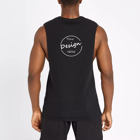 Los hombres de buena calidad adelgazan Fitness Camiseta sin mangas de secado rápido camisetas sin mangas para hombres